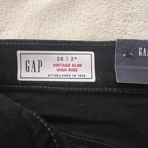 GAP Denim- vintage slim high rise